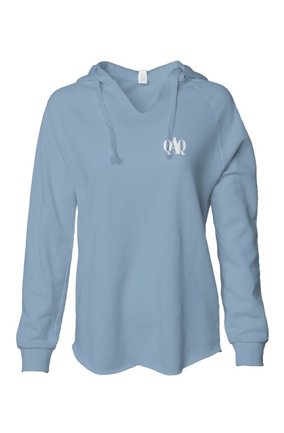 QAQ Womens Lightweight Wash Hooded Sweatshirt - MobbMall