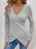 Perfect Surplice Long Sleeve T-Shirt