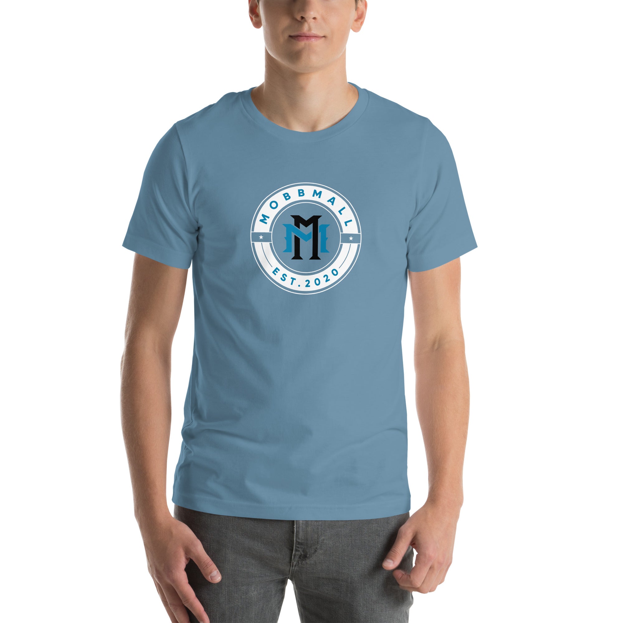Powder Blue Emblem Unisex t-shirt