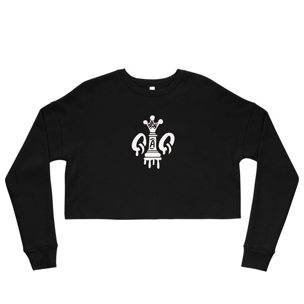 Queens Amongst Queens Crop Sweatshirt