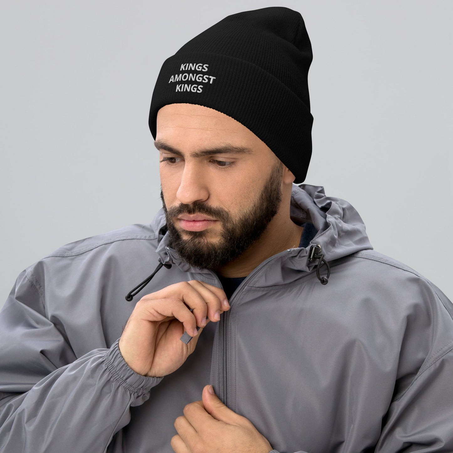 KINGS AMONGST KINGS Cuffed Beanie - MobbMall