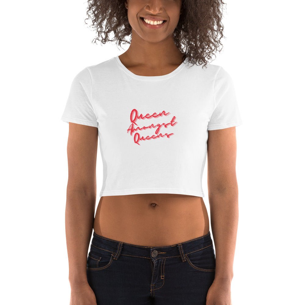 Queen Amongst Queen Women’s Crop Tee - MobbMall