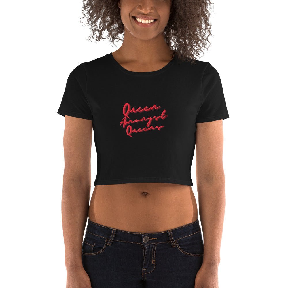 Queen Amongst Queen Women’s Crop Tee - MobbMall